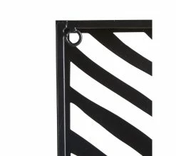 Sortie 🎁 TIME Plaque déco métal LEAF Noir 🥰 -Promos TIME Magasin 2099901400055 A