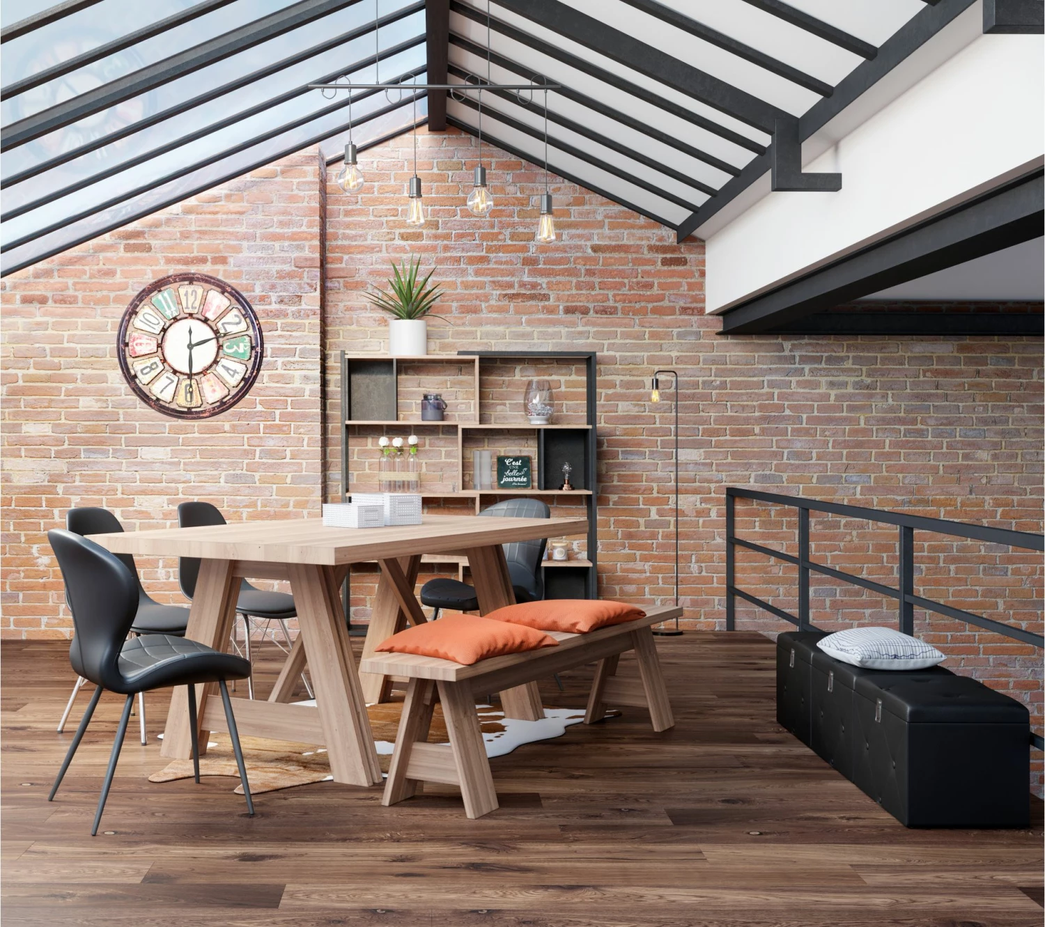 Promo 💯 TIME Horloge D.80 cm ATHENA Multicolor ⌛ 3 Promo 💯 TIME Horloge D.80 cm ATHENA Multicolor ⌛