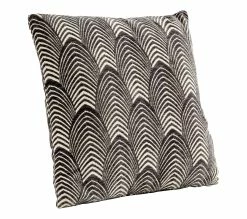 Promo ⭐ TIME Coussin 40x40 cm PALM Gris 😀 -Promos TIME Magasin 2099901412126 Q