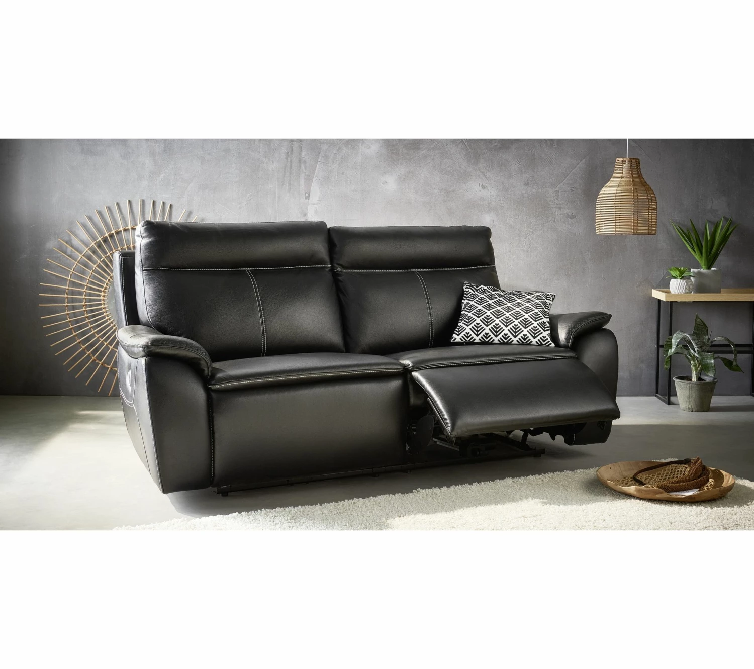 De gros 🎉 TIME Coussin 45x45 cm RUSTY Noir 🔔 3 De gros 🎉 TIME Coussin 45x45 cm RUSTY Noir 🔔