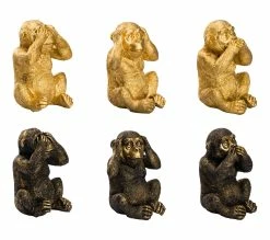 Sortie 🔔 TIME Statue H.9 cm SINGE Doré / Noir 🤩 10 Sortie 🔔 TIME Statue H.9 cm SINGE Doré / Noir 🤩 -Promos TIME Magasin 2099901436559 Q