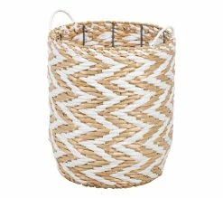 Offres 🎉 TIME Panier petit modèle LENA blanc 🥰 -Promos TIME Magasin 2099901447265 P