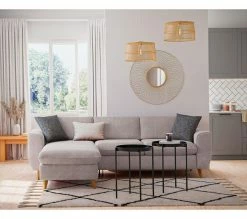 Bon marché 👍 TIME Miroir D.84 cm LEONIE Doré 🔔