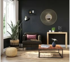 Bon marché 👍 TIME Miroir D.84 cm LEONIE Doré 🔔 -Promos TIME Magasin 2099901447791 AMB3D 180825