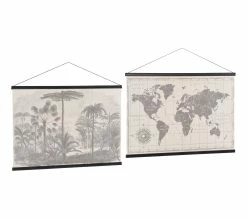 Grosses soldes 🥰 TIME Kakémono 90x75 cm VINTY Blanc / Noir 😍 -Promos TIME Magasin 2099901448712 Q