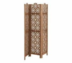 Le moins cher 😀 TIME Paravent 170x120 cm SOPHIA Marron ❤️ -Promos TIME Magasin 2099901451576 Q