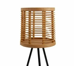 Offres 🧨 TIME Cache pot pied H.59 cm LOUNA Naturel 🌟 -Promos TIME Magasin 2099901452207 D