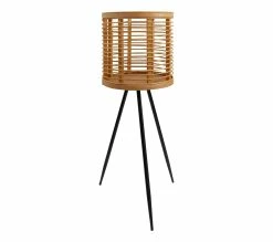 Offres 🧨 TIME Cache pot pied H.59 cm LOUNA Naturel 🌟 -Promos TIME Magasin 2099901452207 Q