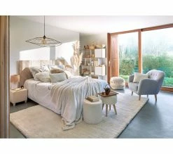 Meilleur prix 🤩 TIME Pouf H. 40 cm BERBERE Naturel 🧨 -Promos TIME Magasin 2099901456977 AMB2