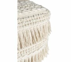 Meilleur prix 🤩 TIME Pouf H. 40 cm BERBERE Naturel 🧨 -Promos TIME Magasin 2099901456977 D