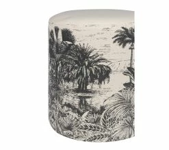 Remise ⌛ TIME Pouf H. 40 cm PALMIERS Naturel ✔️ -Promos TIME Magasin 2099901457011 A