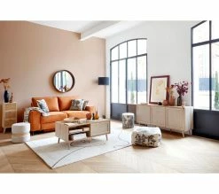 Remise ⌛ TIME Pouf H. 40 cm PALMIERS Naturel ✔️ -Promos TIME Magasin 2099901457011 AMB9 217918