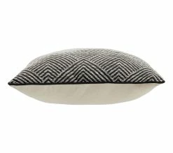 Offres ✨ TIME Coussin 40x40 cm ETHNIC CHIC Blanc/Noir 🔥 -Promos TIME Magasin 2099901476807 P