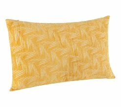 Budget ❤️ TIME Coussin 30x50 cm ATIKA Jaune 😀 -Promos TIME Magasin 2099901476913 Q