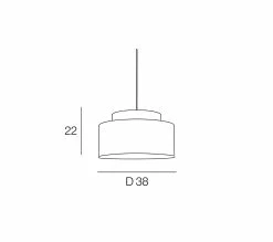 Grosses soldes ❤️ TIME Abat-jour de suspension Ø38 cm TALYA Noir ✨ -Promos TIME Magasin 2099901483423 Z1
