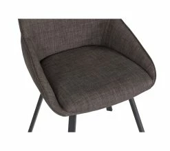 Meilleure affaire 🎉 TIME Chaise tissu BAXTER gris 🔥 -Promos TIME Magasin 3102000111841 D