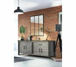 Les meilleures critiques de ❤️ TIME Buffet L.204 BAXTER imitation chêne gris 🛒