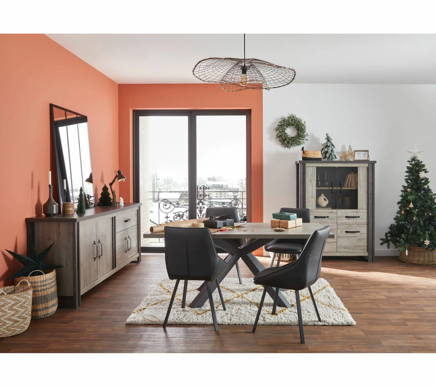 Meilleure vente 👍 TIME Buffet haut BAXTER imitation chêne gris 🎉 10 Meilleure vente 👍 TIME Buffet haut BAXTER imitation chêne gris 🎉 – Image 8