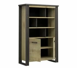 Top 10 👏 TIME Bibliothèque BAXTER imitation chêne 🧨 -Promos TIME Magasin 3102000111957 VO