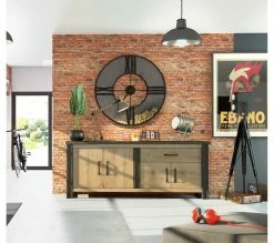 Budget ⌛ TIME Buffet L.224 BAXTER imitation chêne ✨ 14 Budget ⌛ TIME Buffet L.224 BAXTER imitation chêne ✨ -Promos TIME Magasin 3102000111995 AMB2