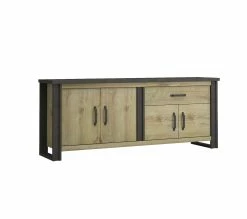 Budget ⌛ TIME Buffet L.224 BAXTER imitation chêne ✨ 11 Budget ⌛ TIME Buffet L.224 BAXTER imitation chêne ✨ -Promos TIME Magasin 3102000111995 Q