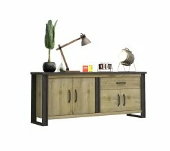 Budget ⌛ TIME Buffet L.224 BAXTER imitation chêne ✨ 13 Budget ⌛ TIME Buffet L.224 BAXTER imitation chêne ✨ -Promos TIME Magasin 3102000111995 Z2