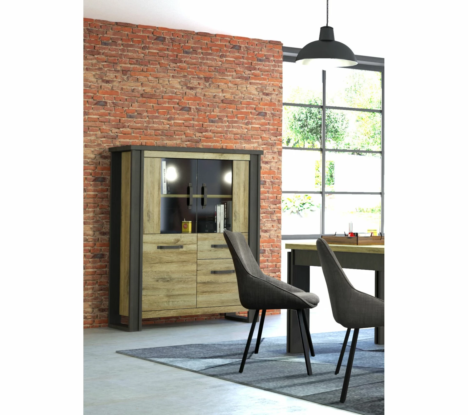 Top 10 👏 TIME Buffet haut BAXTER imitation chêne 😍 3 Top 10 👏 TIME Buffet haut BAXTER imitation chêne 😍