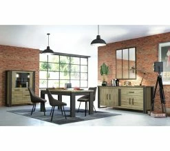 Coupon 🔥 TIME Table L.180 + allonge BAXTER imitation chêne 🎉