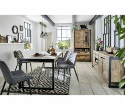 Offres ✨ TIME Buffet 3 portes ZARA acacia massif 👍 -Promos TIME Magasin 3248119120821 AMB4