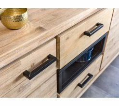 Offres ✨ TIME Buffet 3 portes ZARA acacia massif 👍 -Promos TIME Magasin 3248119120821 AMB9 120544