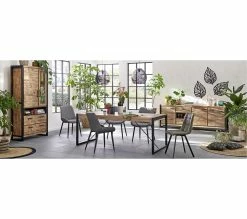 Offres ✨ TIME Buffet 3 portes ZARA acacia massif 👍 -Promos TIME Magasin 3248119120821 AMB9 185757