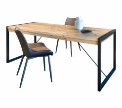 De gros ❤️ TIME Table rectangulaire L.200 ZARA acacia massif 🔥 -Promos TIME Magasin 3248119121828 Z4