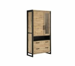 Meilleure vente 💯 TIME Vitrine 2 portes ZARA acacia massif 🤩 -Promos TIME Magasin 3248119122825 Q