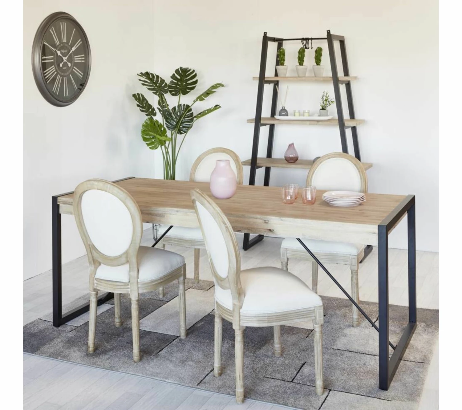 Bon marché 🌟 TIME Table L.180/230 + allonge ZARA acacia massif 👏 3 Bon marché 🌟 TIME Table L.180/230 + allonge ZARA acacia massif 👏