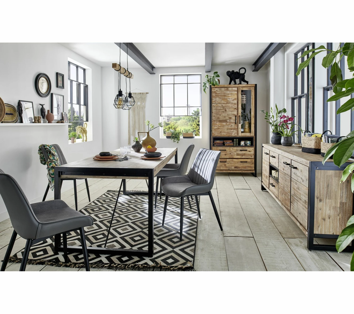 Bon marché 🌟 TIME Table L.180/230 + allonge ZARA acacia massif 👏 18 Bon marché 🌟 TIME Table L.180/230 + allonge ZARA acacia massif 👏 – Image 16