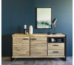 Sortie 🥰 TIME Buffet 2 portes ZARA acacia massif 🤩