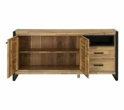 Sortie 🥰 TIME Buffet 2 portes ZARA acacia massif 🤩 -Promos TIME Magasin 3248119128827 Z3