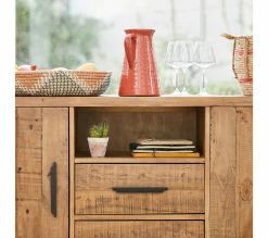 Promo 😉 TIME Buffet 3 portes/ 2 tiroirs PATIO Pin massif 🤩 -Promos TIME Magasin 3248119189347 AMB3