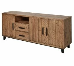 Promo 😉 TIME Buffet 3 portes/ 2 tiroirs PATIO Pin massif 🤩 -Promos TIME Magasin 3248119189347 Q