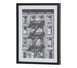 Grosses soldes ⭐ TIME Image 30x40 cm STREET STAIRS Noir 😉 -Promos TIME Magasin 3446035938111 P