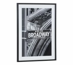 Promo 🌟 TIME Image 50x70 cm BROADWAY Noir 🔥 -Promos TIME Magasin 3446035938135 Q