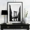 Meilleur prix 😉 TIME Image 50x70 cm STREET BRIDGE Noir 🎁 -Promos TIME Magasin 3446035938142 AMB1