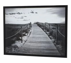 Sortie 💯 TIME Image 70x100 cm CHEMIN PLAGE Noir 👏 -Promos TIME Magasin 3446035938203 P