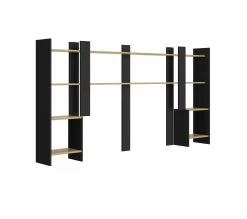 Sortie 🎁 TIME Surmeuble TV TRUST imitation chêne 🥰 -Promos TIME Magasin 3483601086999 Q