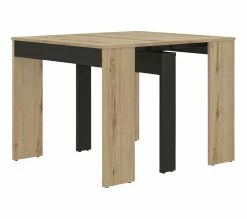 Meilleur prix ⌛ TIME Console extensible L.45/165 TRUST imitation chêne 👏 -Promos TIME Magasin 3483601087750 Z4