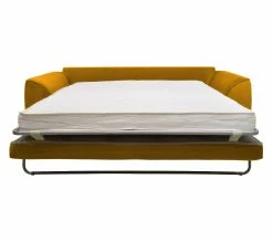 Meilleure vente ✨ TIME Canapé 3 places convertible SAGA tissu trinity amber 26 ✨ -Promos TIME Magasin 3544740026137 VO