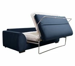 Grosses soldes 🔥 TIME Canapé 3 places convertible SAGA tissu trinity blue 30 👍 -Promos TIME Magasin 3544740026151 Z2