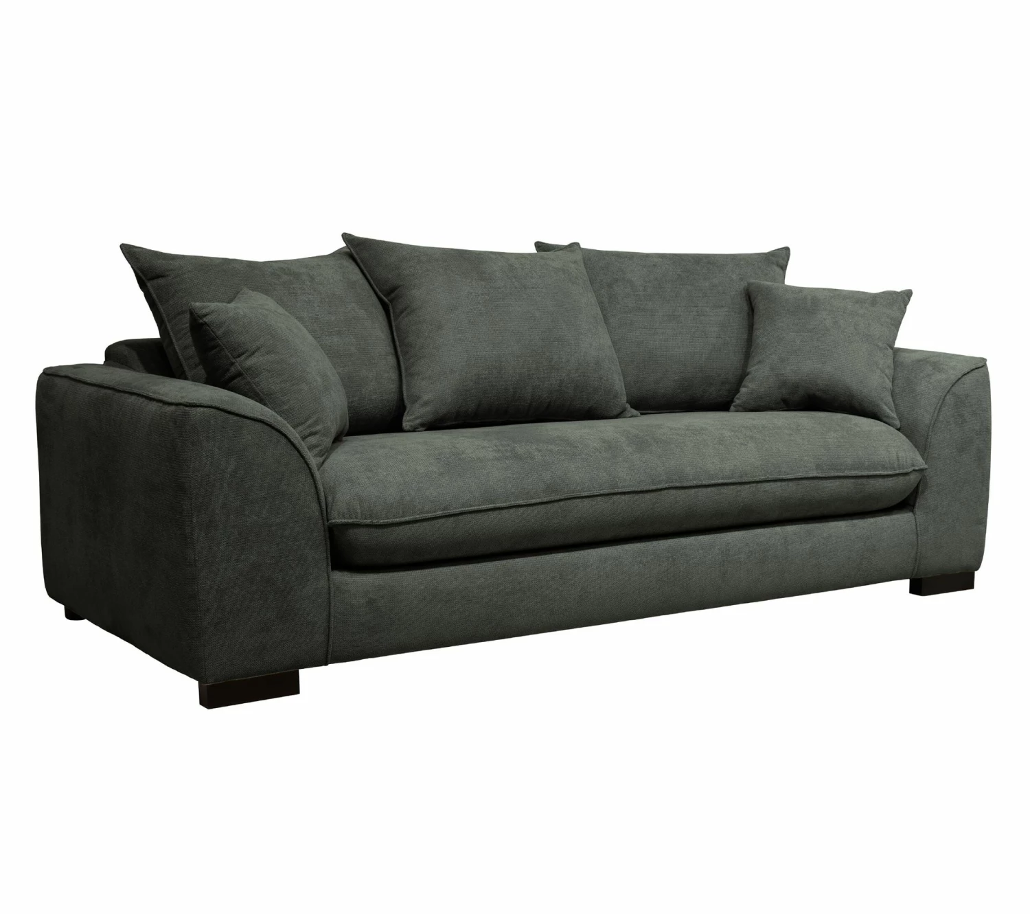 Grosses soldes 🤩 TIME Canapé 3 places convertible SAGA tissu regain anthracite 67 🧨 4 Grosses soldes 🤩 TIME Canapé 3 places convertible SAGA tissu regain anthracite 67 🧨 – Image 2