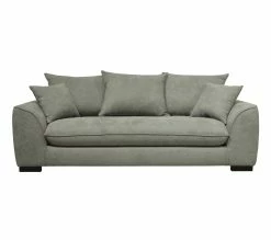 Meilleur prix ⌛ TIME Canapé 3 places convertible SAGA tissu regain zinc 167 😉 -Promos TIME Magasin 3544740026229 F