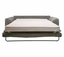 Remise 💯 TIME Canapé 3 places convertible SAGA tissu sally gris clair 616 🔥 -Promos TIME Magasin 3544740026304 VO